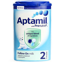 Aptamil 爱他美 Pronutra+ 婴儿奶粉 2段 900g
