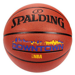 Spalding 斯伯丁 74-630Y  室内外通用款 PU材质 篮球