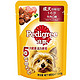 Pedigree 宝路 成犬 妙鲜包 牛肉口味 100g*12*4+凑单品