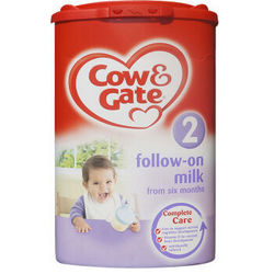  Cow&Gate 牛栏 婴幼儿奶粉 2段  900g*2件