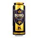 BURG 波格城堡 黑啤酒 500ml/听*24（赠啤酒杯）