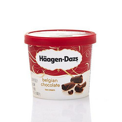 Häagen·Dazs 哈根达斯 比利时巧克力冰淇淋81g*2杯