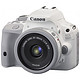 Canon 佳能  EOS 100D 单反套机（EF 40mm f/2.8 STM镜头） 白色