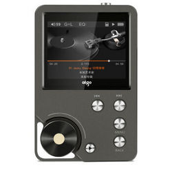 爱国者（aigo）MP3-105hifi播放器高清无损发烧高音质MP3音乐便携随身听 灰色黑键
