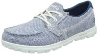 SKECHERS 斯凯奇 女士航海风帆花呢船鞋