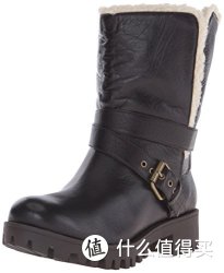 Nine West 玖熙 OLWYN 女士真皮冬靴
