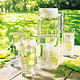  Luminarc 乐美雅 玻璃杯 玻璃壶 八角水1.1L壶饮料用具五件套 G6262 2套　