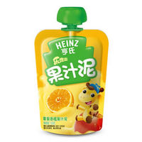 Heinz 亨氏 乐维滋果汁泥 苹果香橙 (1-3岁适用) 120g