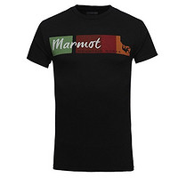限M码：Marmot 土拨鼠 Q59600001 男士圆领短袖T恤 
