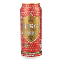 凑单品：Burg 波格城堡 小麦啤酒 500ml