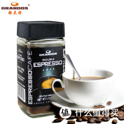 GRANDOS 无糖速溶黑咖啡 50g