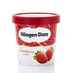 Häagen·Dazs 哈根达斯 品脱草莓冰淇淋430g