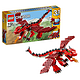 【可用券】 乐高 (LEGO) 创意百变系列 红色巨怪 31032 积木儿童益智玩具(3合1系列 三种拼法）