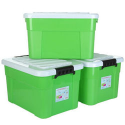ailaiya 艾莱雅 Z1252 储物整理箱 45L 3个装 绿色