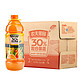 限地区：农夫果园 30%混合果蔬汁(胡萝卜+苹果+橙) 整箱装 1.8L*6*2件