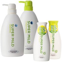 Z秒杀：SUPER MILD 惠润 柔净绿野芳香 洗发套装（洗发水600ml+护发素600ml+洗发水220ml+护发素220ml）