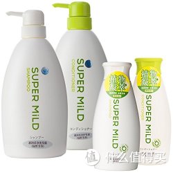 SUPER MILD 惠润 柔净绿野芳香 洗发套装（洗发水600ml+护发素600ml+洗发水220ml+护发素220ml）