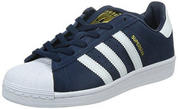 adidas Originals kids 阿迪达斯三叶草 ORIGINALS KIDS 男童 休闲运动鞋SUPERSTAR J  F37135 学院藏青蓝/白/白 内长:245mm (UK 6-)