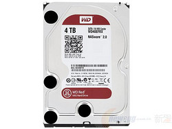 WD 西部数据 红盘 4TB NAS专用硬盘 WD40EFRX - 3.5英寸 5400-7200转 SATAIII(6.0Gb/s) 64MB