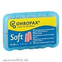 Ohropax soft 超软型专业睡眠耳塞 10个装