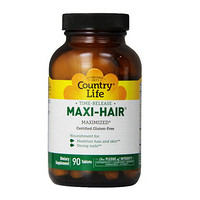 Country Life Maxi-Hair 头发营养缓释复合片*90片