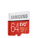 SAMSUNG 三星 EVO+ 64GB TF存储卡