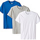 新补货，M码起：Calvin Klein U4001 男士圆领T恤 三件装