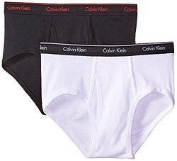 Calvin Klein Men's Cotton Classics Basic Brief 男士内裤