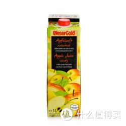 维泽金非 浓缩还原 原榨苹果汁 1L