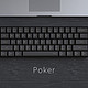 iKBC POKER升级版 60 PBT键帽机械键盘樱桃轴