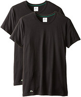 限S码：Lacoste 男士圆领T恤2件套