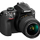 Nikon 尼康 D3400 单反套机（AFP DX 18-55mm/3.5-5.6G VR镜头）