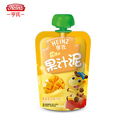 Heinz 亨氏 果泥乐维滋苹果香芒果汁泥 120g
