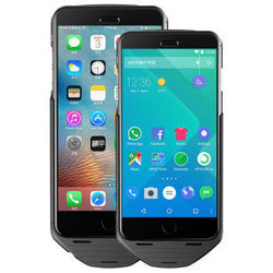 MESUIT 机甲  i6 智能手机壳 双系统/双卡双待/充电宝/手机存储 适用于iPhone6/6S 苹果创意智能外设