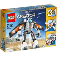移动端：LEGO 乐高 31034 Creator 创意系列 未来战机玩具+31044 三合一公园动物系列