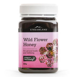 新西兰进口蜂蜜 新溪岛(Streamland) 百花蜂蜜 Wild Flower Honey 500g