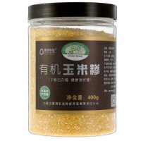 蒙清 杂粮 有机 玉米碴 400g/罐