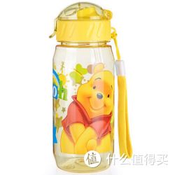 Disney 迪士尼 塑料杯 儿童乐动吊带吸管杯夏季水杯 400ML