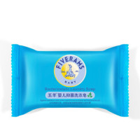 凑单品:FIVERAMS 五羊 婴儿抑菌洗衣皂 80g