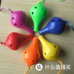 6孔中音塑胶陶笛