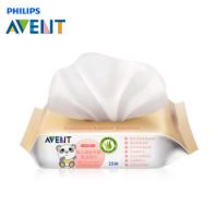 凑单品:飞利浦新安怡(AVENT) 婴儿唇部手部柔润湿巾 25抽