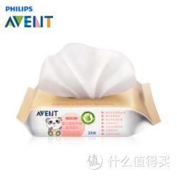 飞利浦新安怡（AVENT） 婴儿唇部手部柔润湿巾  25抽 