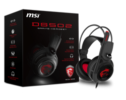 MSI/微星 DS502 GAMING HEADSET 7.1声/LED游戏电竞耳机