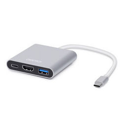 CHOETECH  MacBook转USB3.0+HDMI转换器  