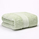 大朴（DAPU）A类浴巾 精梳埃及长绒棉浴巾 加厚款 绿色 530g 70*140cm