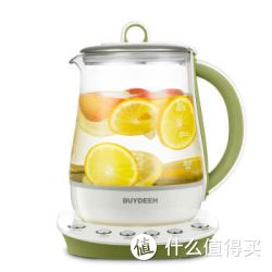 BUYDEEM 北鼎 K100 养生壶电水壶玻璃保温煮茶壶 抹茶绿