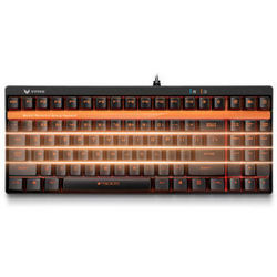 RAPOO 雷柏 V500S 背光机械键盘 黑轴