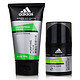 限地区，新补货：adidas 阿迪达斯 男士劲透控油系列 护肤套装（洁面膏100g+保湿露50g）*5套+凑单品