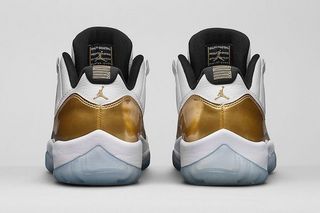 NIKE 耐克 Air Jordan 11 Retro Low “White/Metallic Gold” 男款篮球鞋