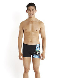 SPEEDO 速比涛 男式 Allover Digital 竞赛型平角泳裤